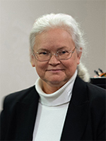 woman in black jacket