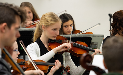 SPS students in concert