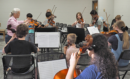 Young string players