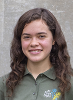 girl with long brown hair